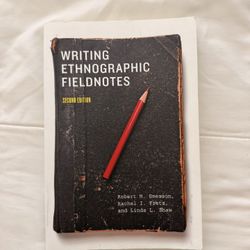 Writing Ethnographic Fieldnotes