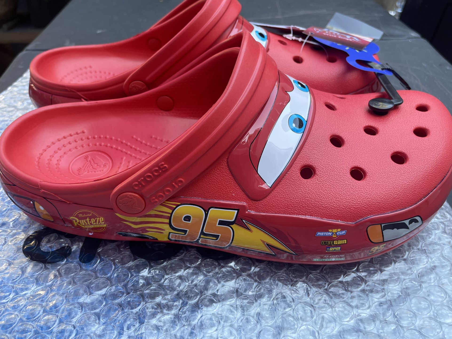 Lightning McQueen crocs size 12 for Sale in Lathrop, CA - OfferUp