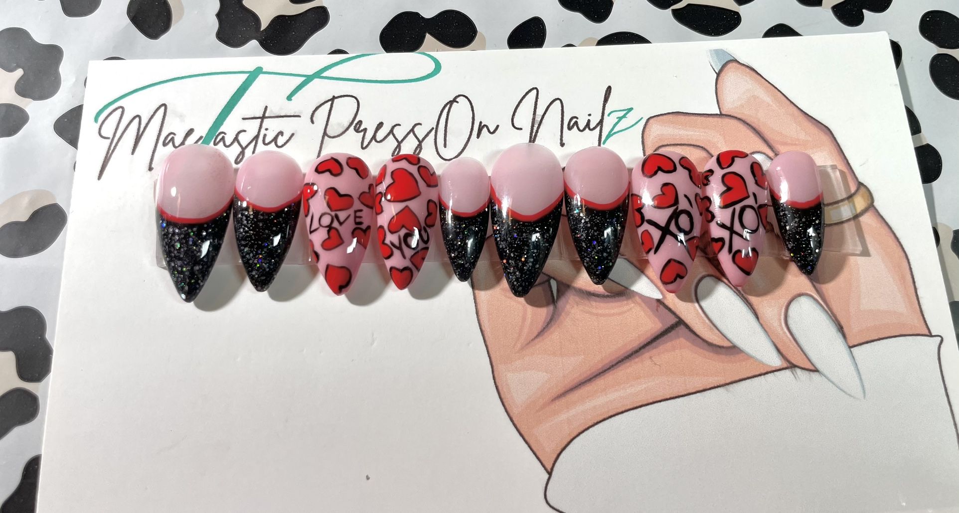 Red Bottom PressOn Nails