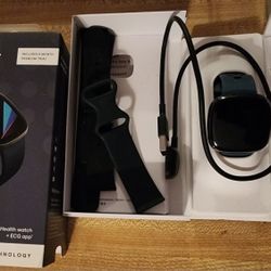 Smartwatch Fitbit Sense Health Watch And ECG Tech