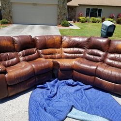 Leather Sofa L Shaped
