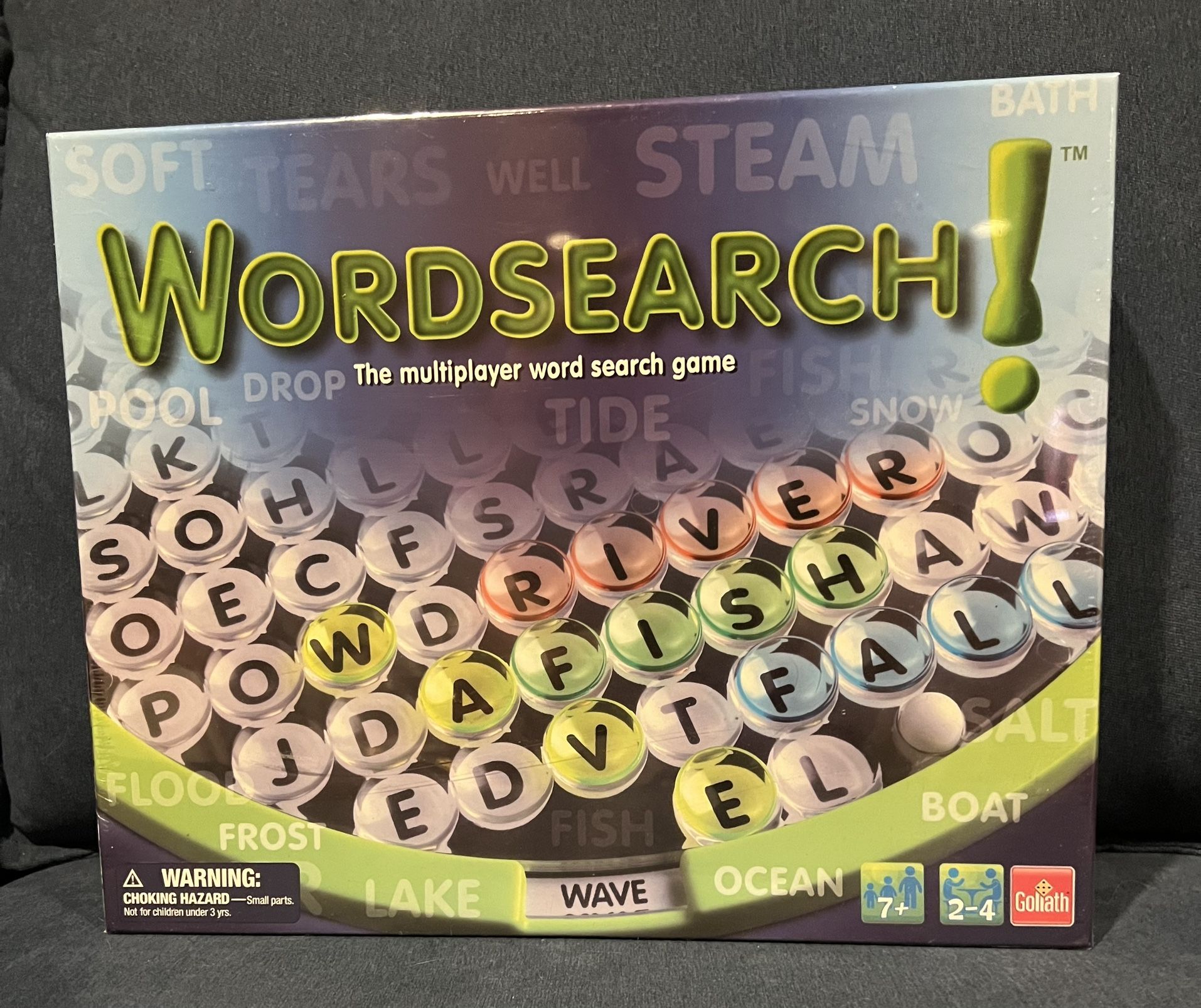 New Goliath “ Word Search!” Family Board Game 2-4 Players 7+