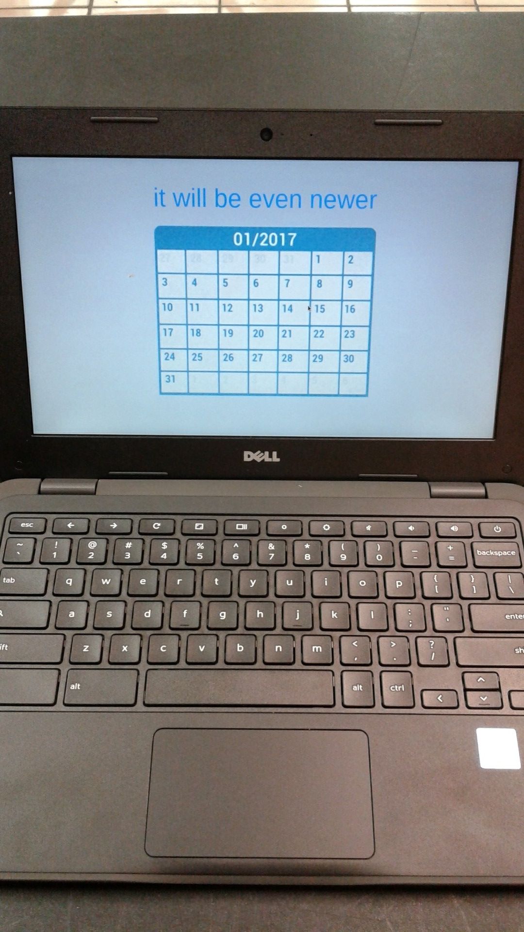 Dell chromebook laptop