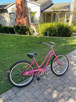 Aluminum 26” Pink Women’s Beach Cruiser