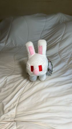 Minecraft White Rabbit Plush Toy