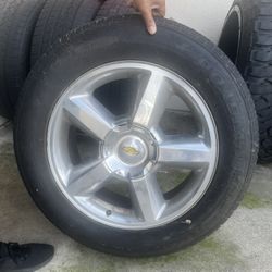 22 Inch Chevrolet Rims For Sell