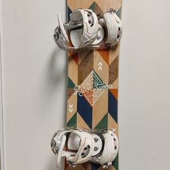 Arbor Swoon 151 Cm And Burton Bindings 