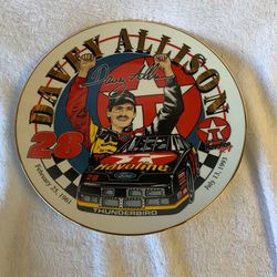 Davey Allison collectors plate.