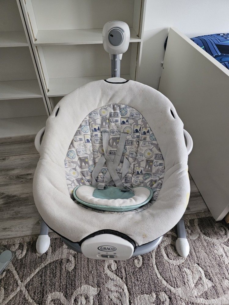 Baby Swing With Vibration