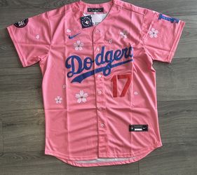 Los Angeles Dodgers Ohtani Tokyo Series Bright Pink Jersey 