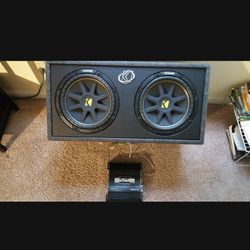 12” Subwoofers In Box