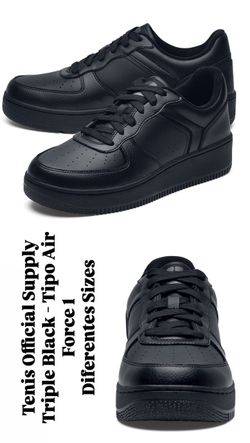 Men's Black Low Top Lace-Up Athletic Sneakers, Solid Casual Activewear