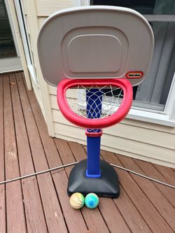 Little Tikes Height Adjustable Basketball Hoop.