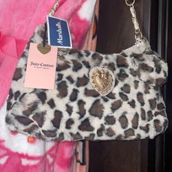 Snow Leopard Cheetah Purse