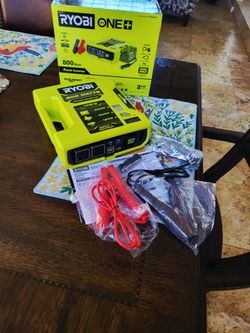 Ryobi  new never used ONE+ 18V 800-Watt Max 12V Automotive Power Inverter with Dual USB Ports(Tool-Only no battery included)