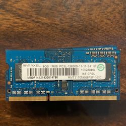 (005) RAMAXEL RMR5030EF68F9W-1600 4GB DDR3-1600MHz