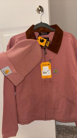 Carhartt jacket and hat