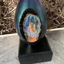 1994 Robert Eickholt Glass Paperweight 