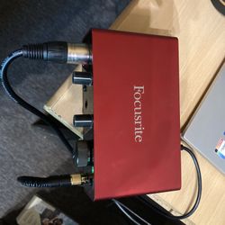 Focusrite Solo / AKG Headphones / Antelope Mic 