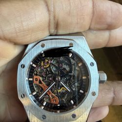 Luxury Skeleton Watch 