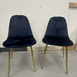 Blue Guest Chairs