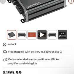 Kicker Amp 