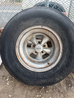 Cragar Wheel with Slick Tire