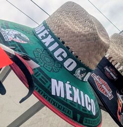 Mexico Straw Hats Soccer Fifa World Cup