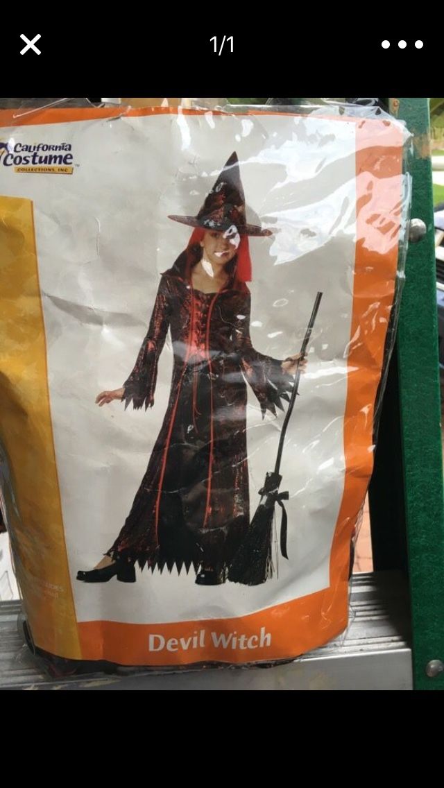 Halloween Costume Children Witch