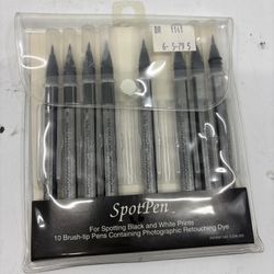 Spot Pens Spotting Black White Prints Photography & Film Missing 4,6