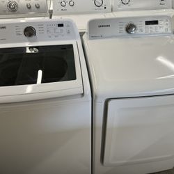 Used SAMSUNG washer And Dryer Set 