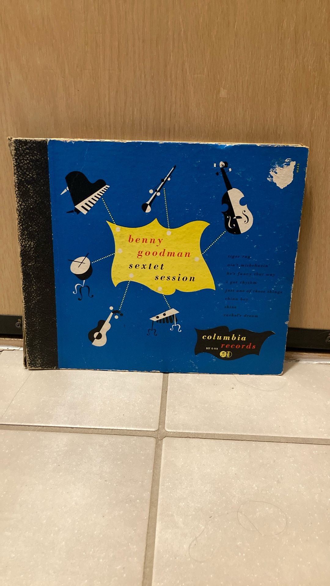 Benny Goodman Sextet Session complete 4 Record Set