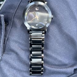 Movado Watch. Stainless Steel Mercury Free