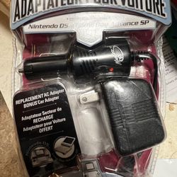 Nintendo, Ds, Ac, Adapter And Car Kit