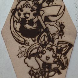 Sailor Moon Pica Chu Leather Key Holder 