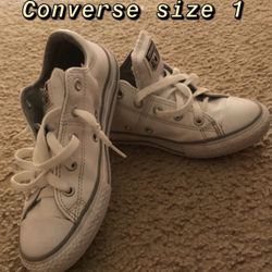 White Converse
