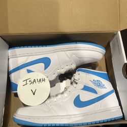 Jordan 1 Mid UNC 