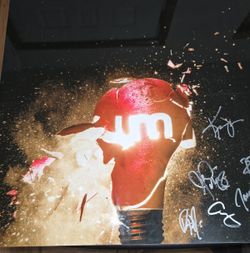 Umphreys Mcgee Wall Art Autographed