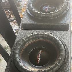 2 12 Inch Subwoofer 