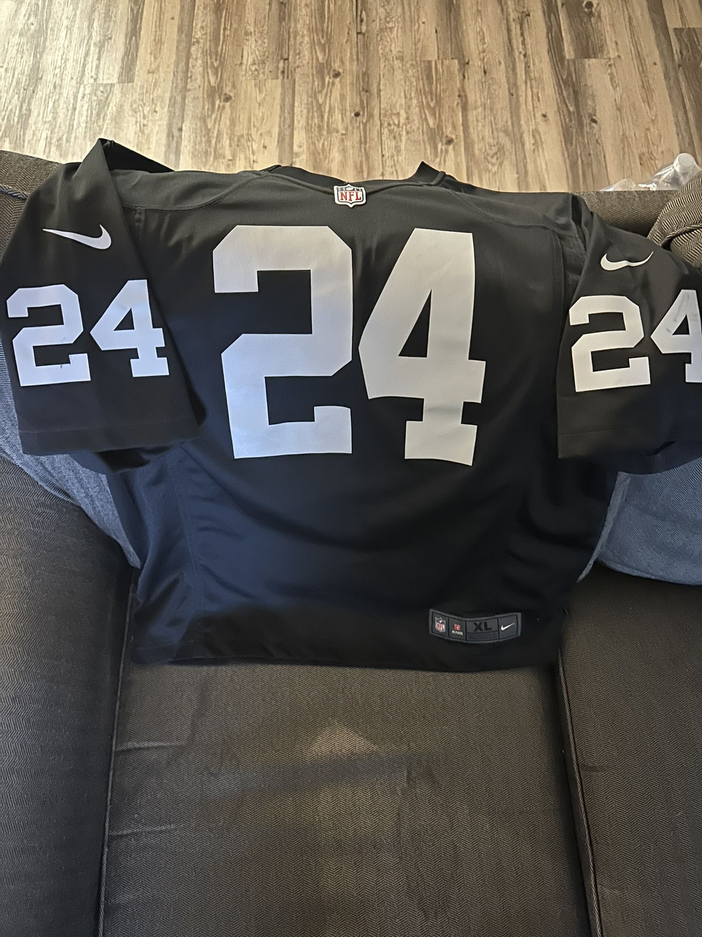 XL Jonathan Abram Raiders jersey