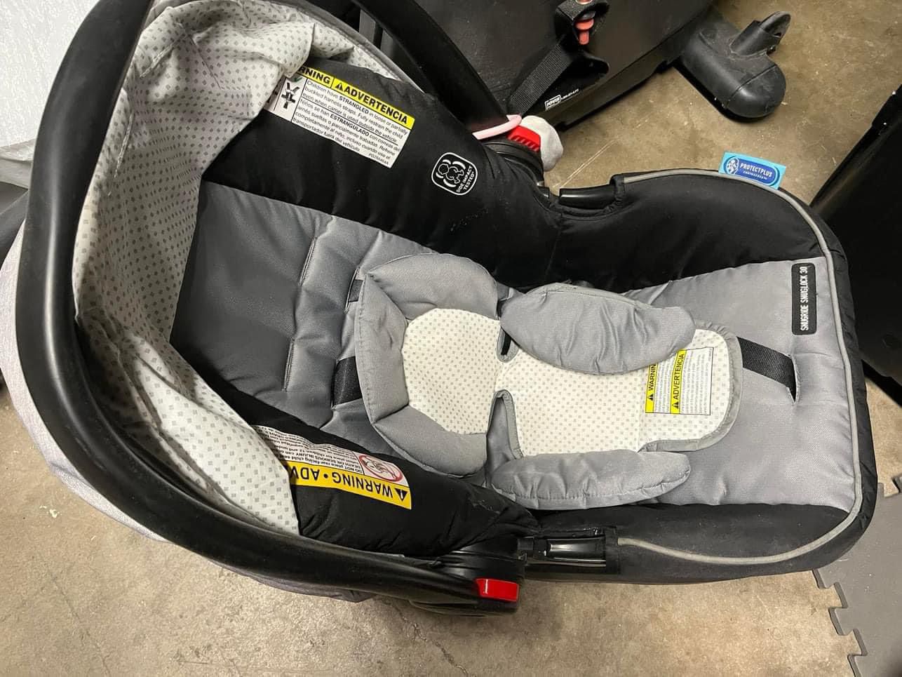 Infant Car Seat And Base 
