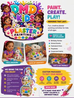 Kids Plaster Painting
