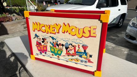Mickey Mouse & Friends Train Toy Storage Unit