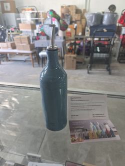 SWEEJAR,  large ceramic olive oil dispenser bottle