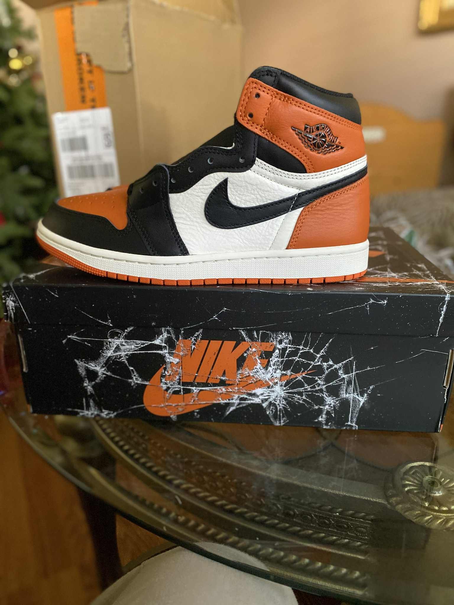 JORDAN 1 SHARTTERED BACKBOARD