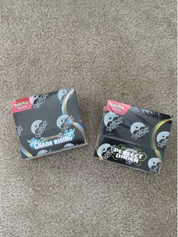 Mega Evolution Chaos Rising Booster Box & Perfect Order Booster Boc