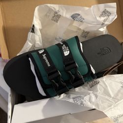 Supreme North face Sandals