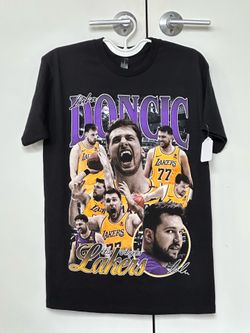 Luka Doncic Lakers Tee Medium New
