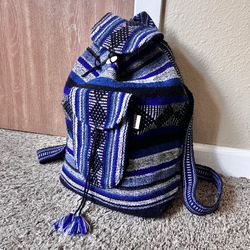Woven Mexican Backpack
