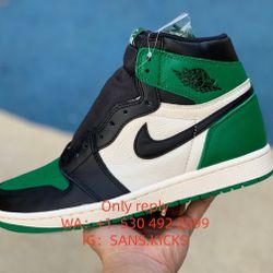 Jordan 1 OG aj1  555088 302 Pine Green
